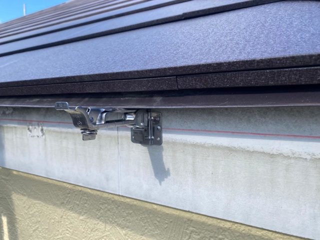 加古川市で軒樋部分墨出し